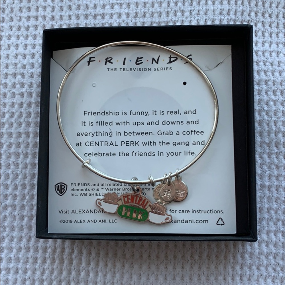 FRIENDS Alex and Ani Charm Bracelet